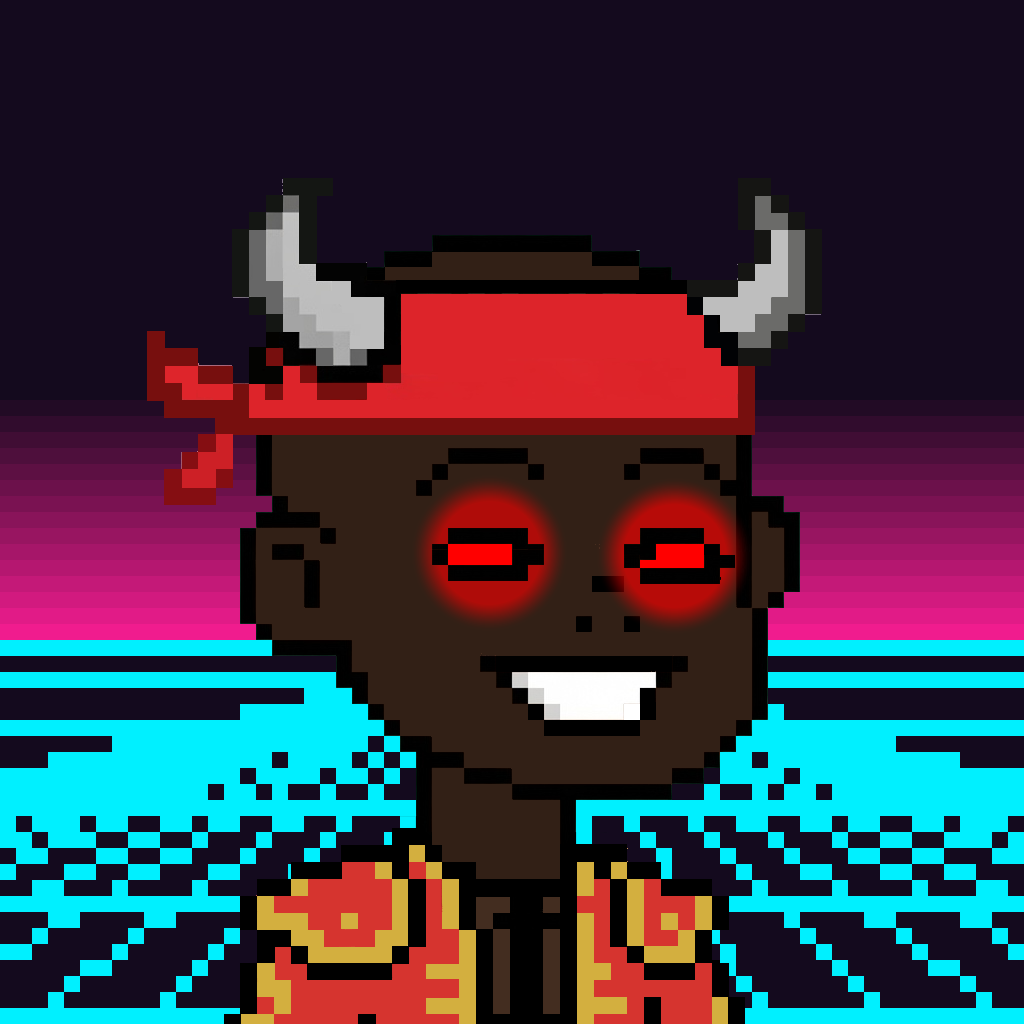 Synthwave Demon Matador